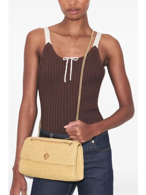 Kira Turnlock Raffia Bag TORY BURCH | 184122254
